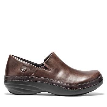 Timberland PRO Renova - Hnede Slip On Damske, T0563SK